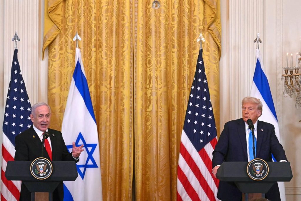 President Trump with Netanyahu