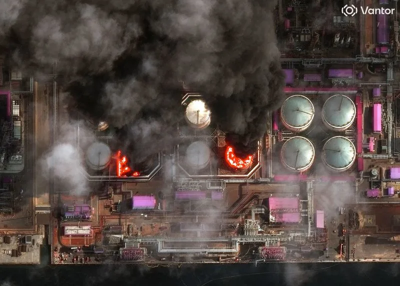 Ukrainian drones strike Russia’s Ust-Luga port again, sources say oil terminal hit